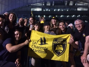 esprit d'equipe salariés sortie stade rochelais cintratlantic-