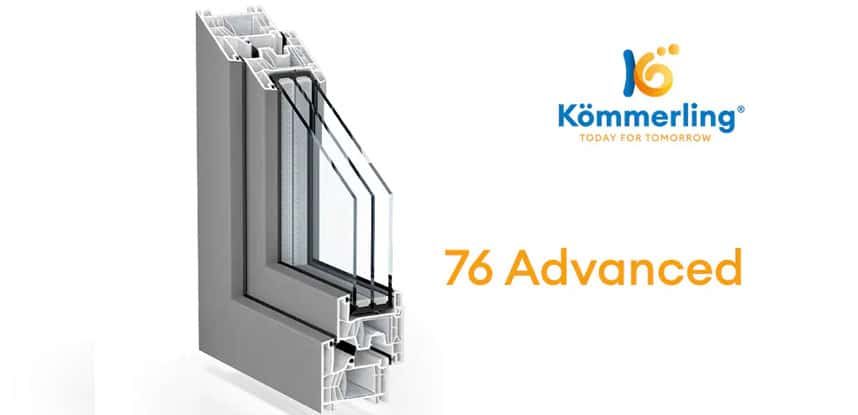 CINTR’ATLANTIC Intègre les profilés Kömmerling 76 ADVANCED