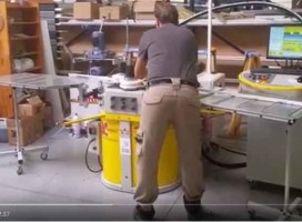 Vidéo cintrage de menuiserie aluminium