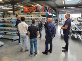 Visite entreprise et présentation des spécificités du métier de cintreur